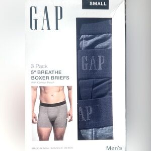 GAP Men's 3 Pack Boxer Briefs - Navy and Gray